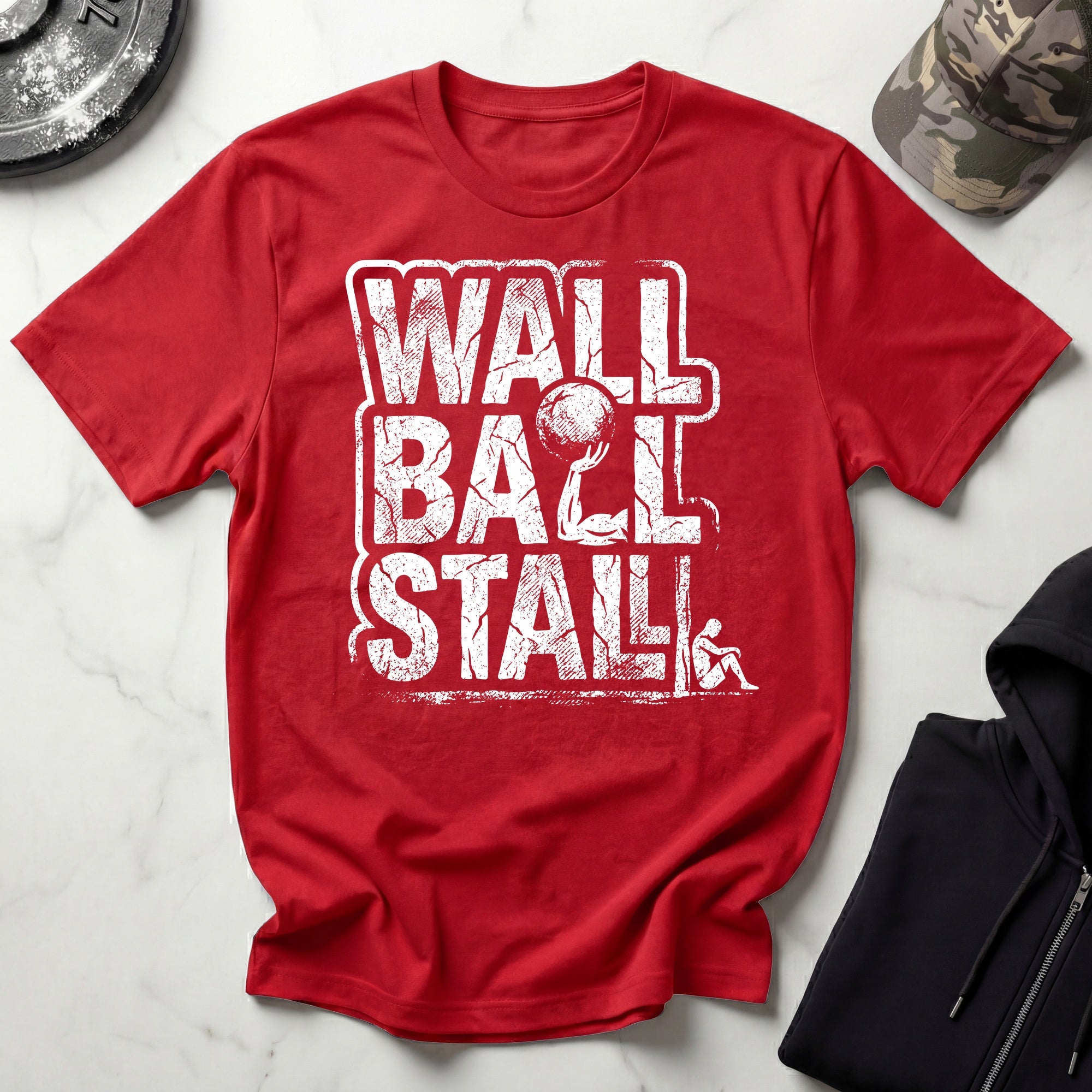 Wall Ball Stall Vintage Gym T-Shirt