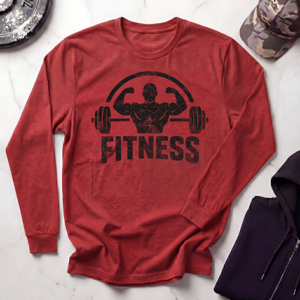 Weightlifting Fitness Long Sleeve Gym Tee