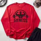 Weightlifting Cozy Gym Crewneck Sweatshirt