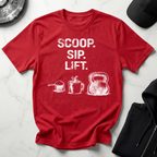 Scoop Sip Lift Dark Tee