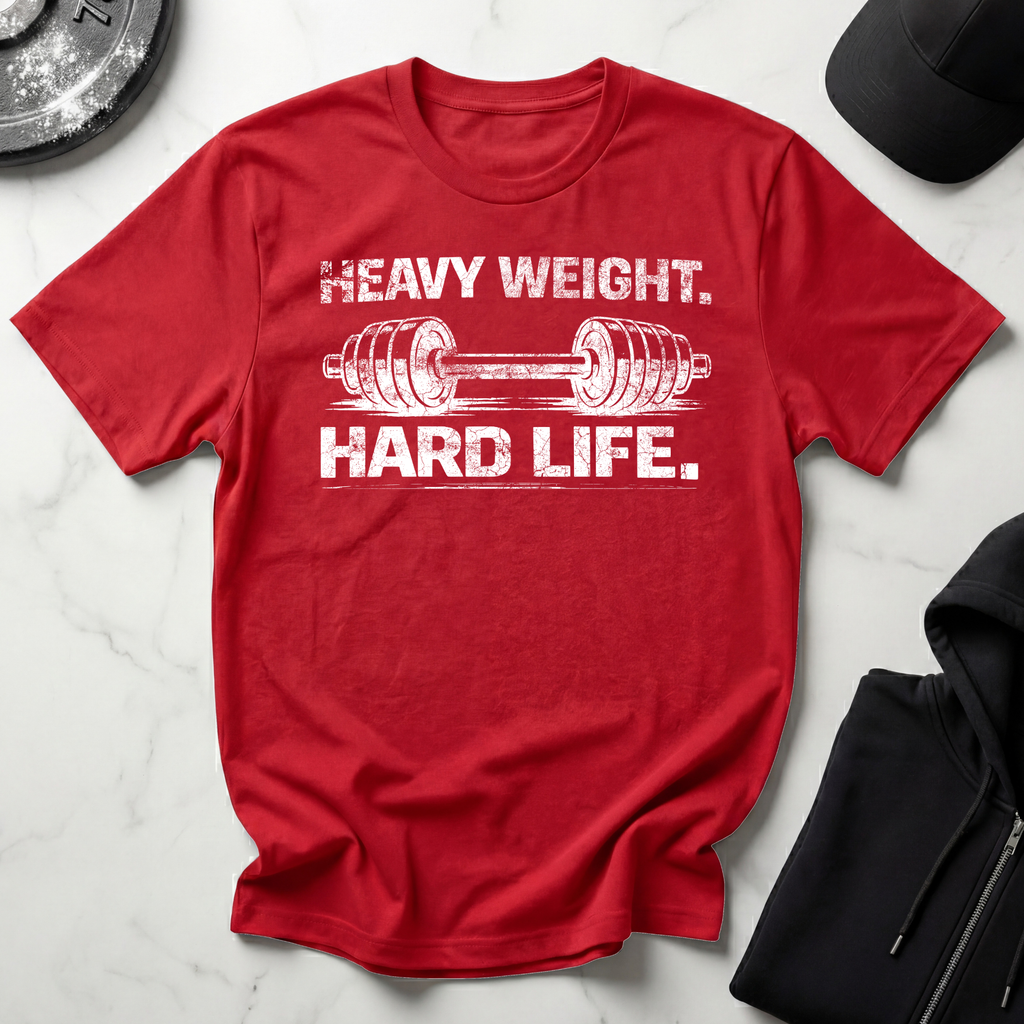 Heavy Weight Hard Life Dark Tee