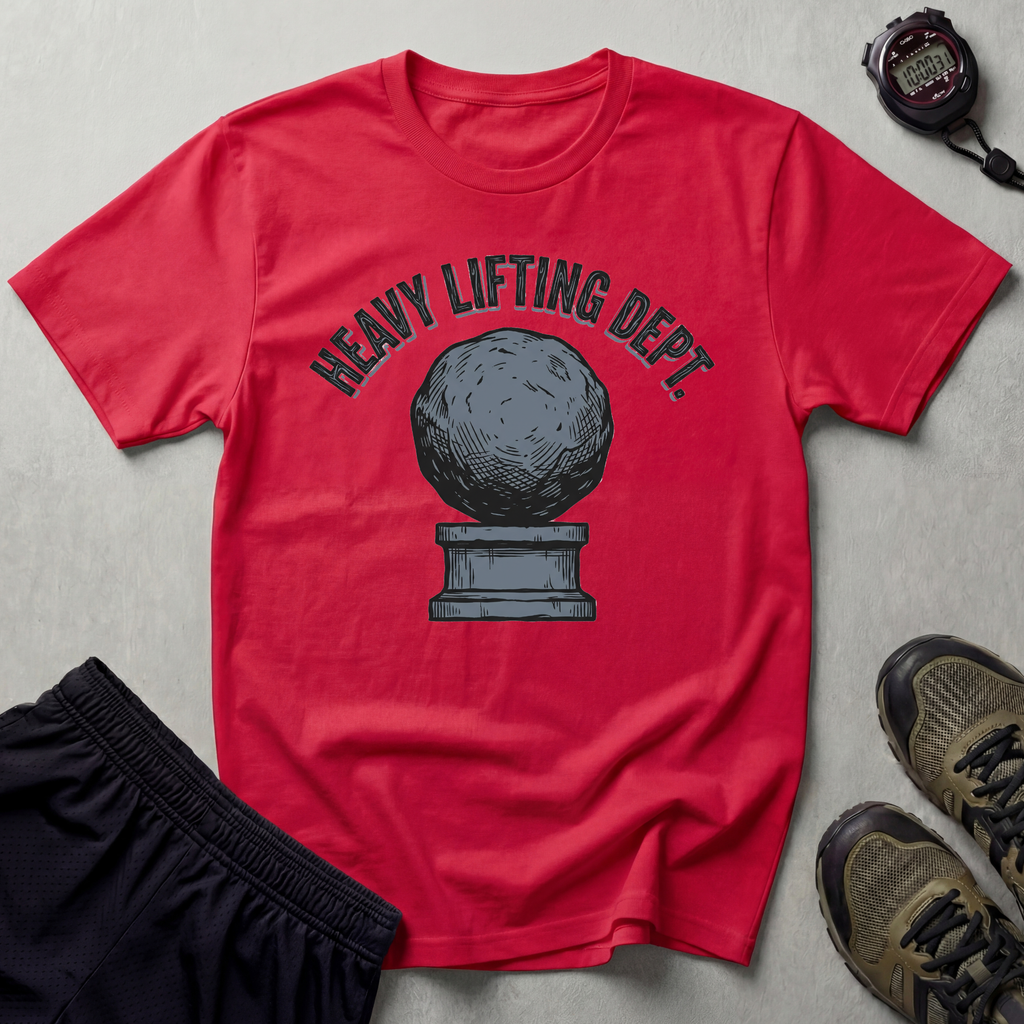 Heavy Lifting Department Gym T-Shirt