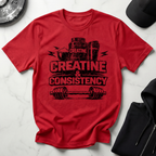 Creatine & Consistency Light Tee