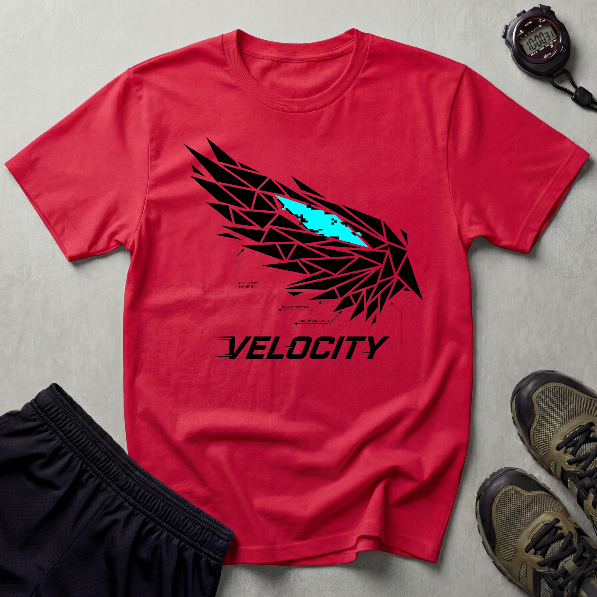 Velocity Glitch Gym T-Shirt