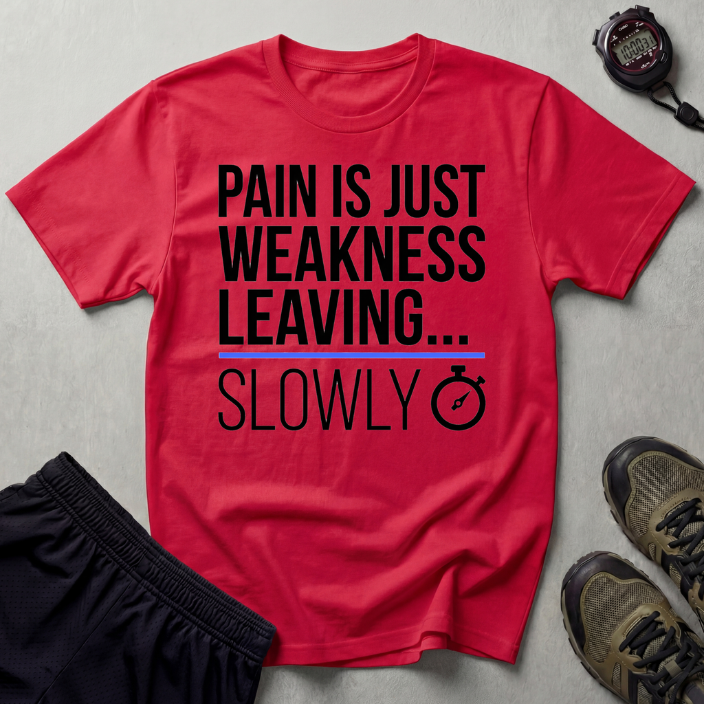 Pain Is Weakness Leaving The Body...Slowly Gym T-Shirt