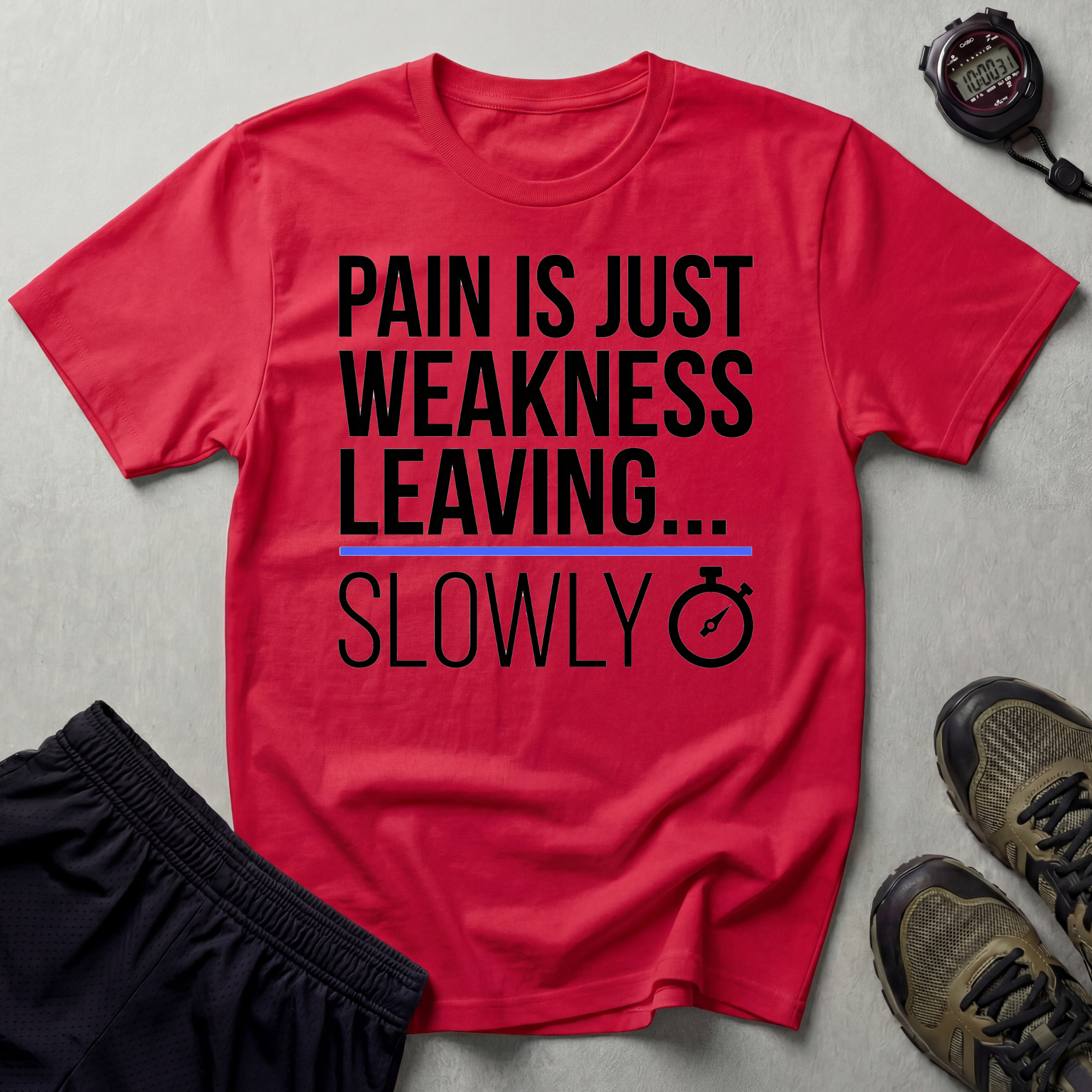 Pain Is Weakness Leaving The Body...Slowly Gym T-Shirt