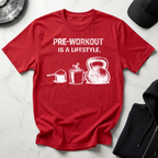 Pre-workout is a Lifestyle Dark Tee