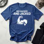 Bio Hacked And Jacked Gym T-Shirt