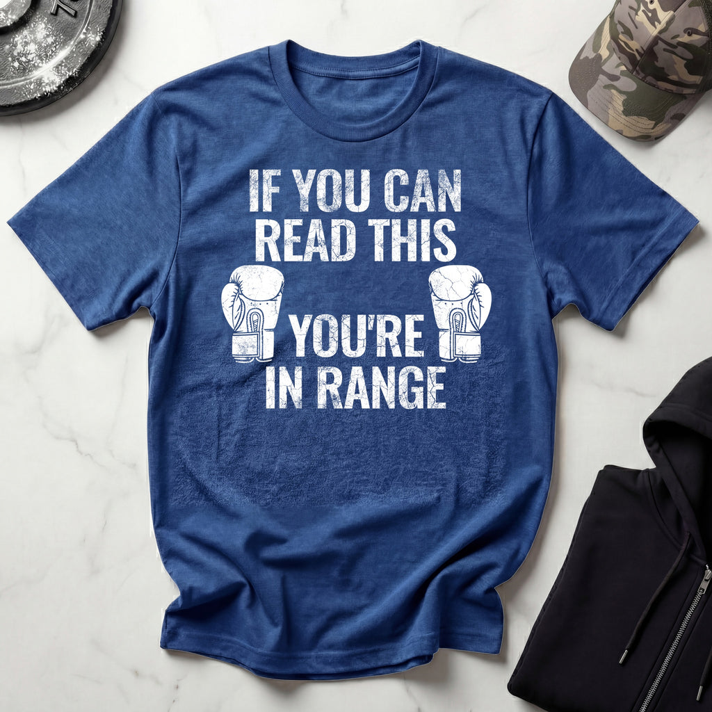Boxing Range Retro Gym T-Shirt