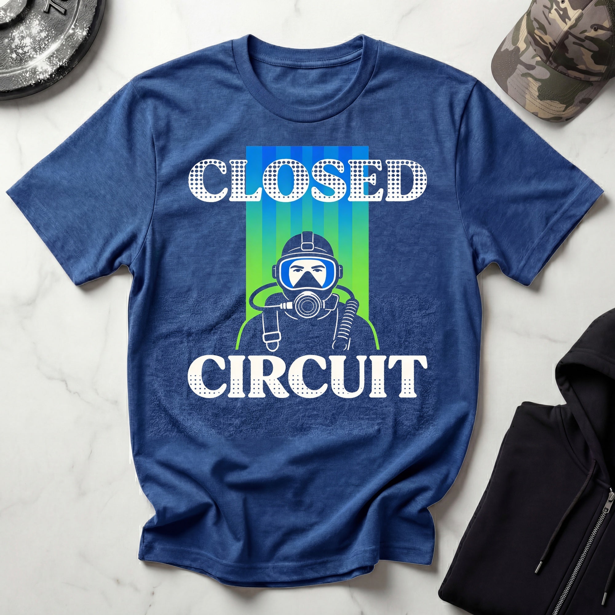 Retro CCR Diver Gym T-Shirt