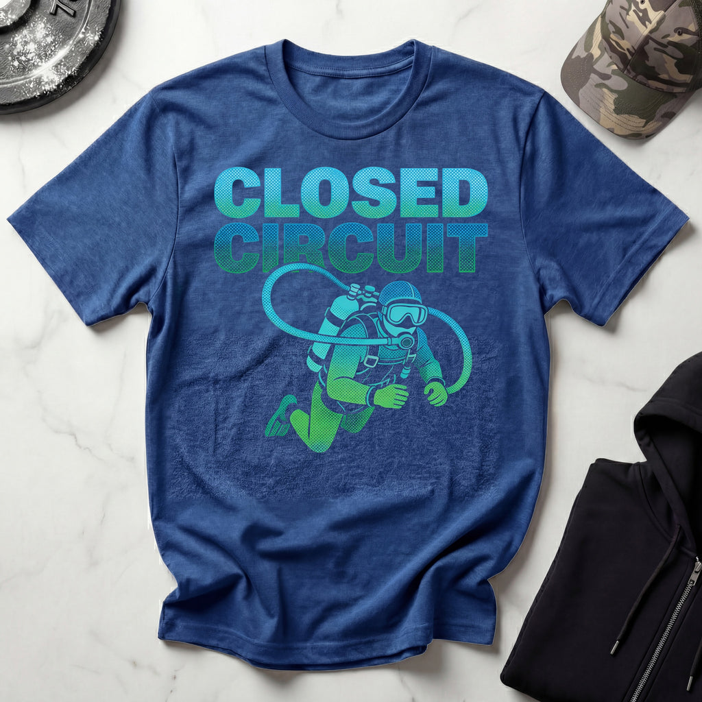 Closed Circuit Diver Gym T-Shirt