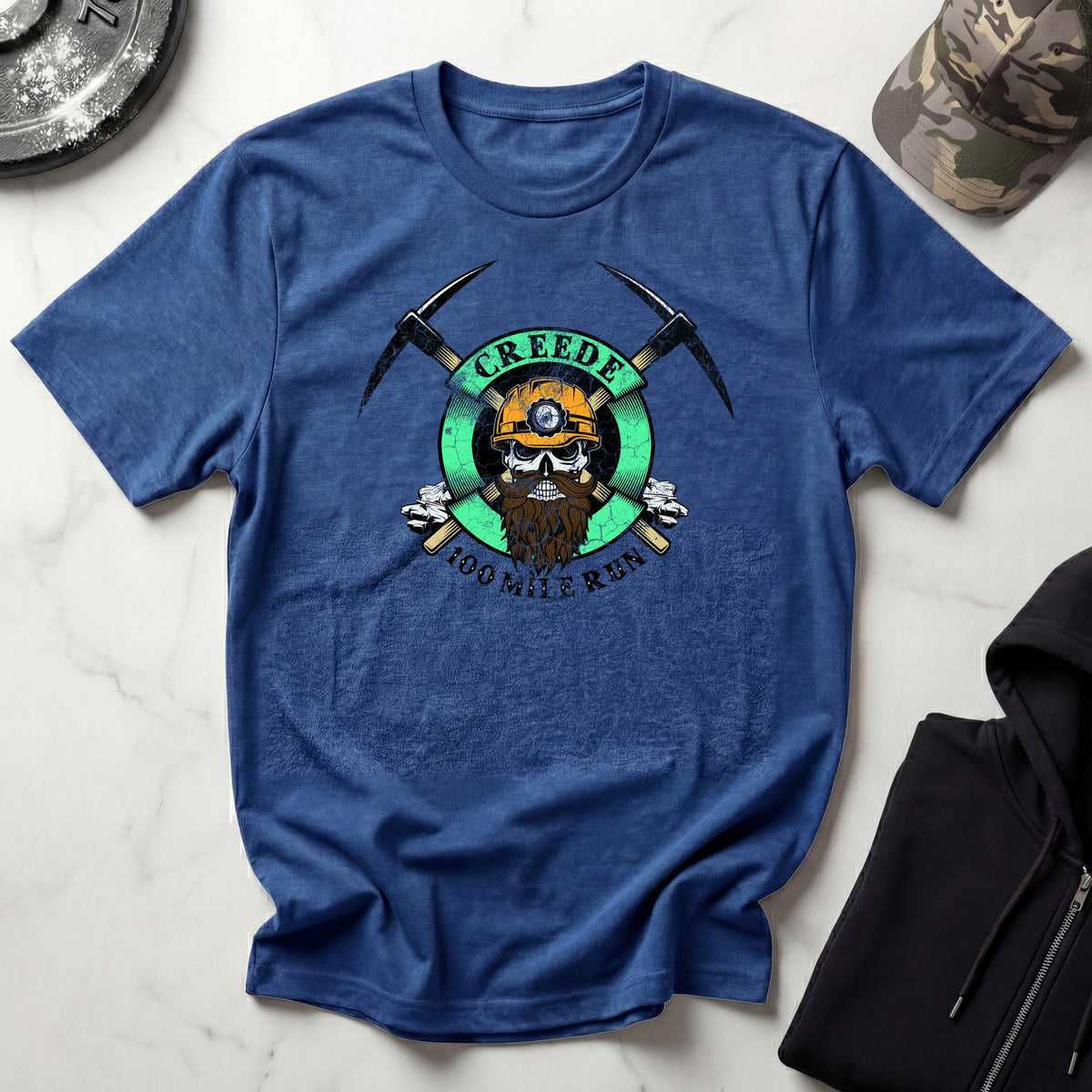 Creede 100 Mile Retro Graphic Gym T-Shirt