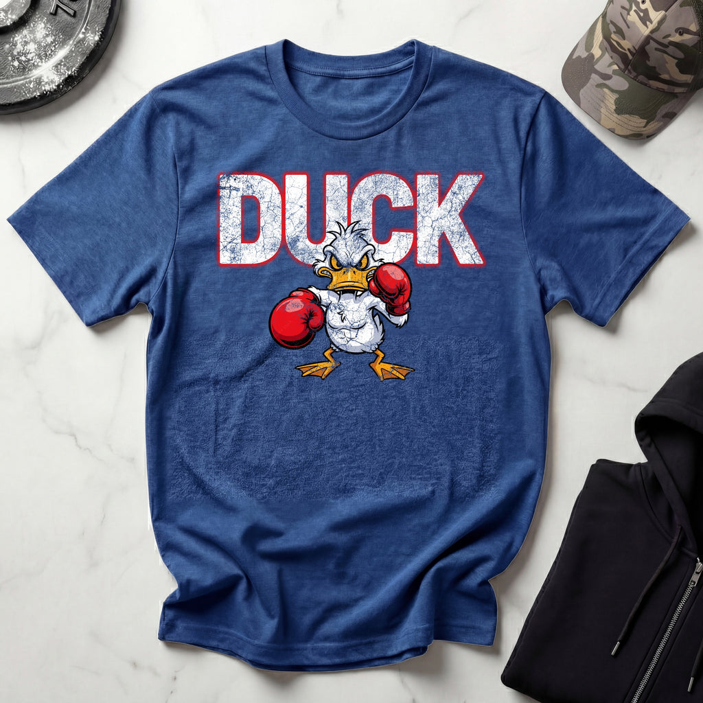 DUCK Boxer Graphic Vintage Gym T-Shirt