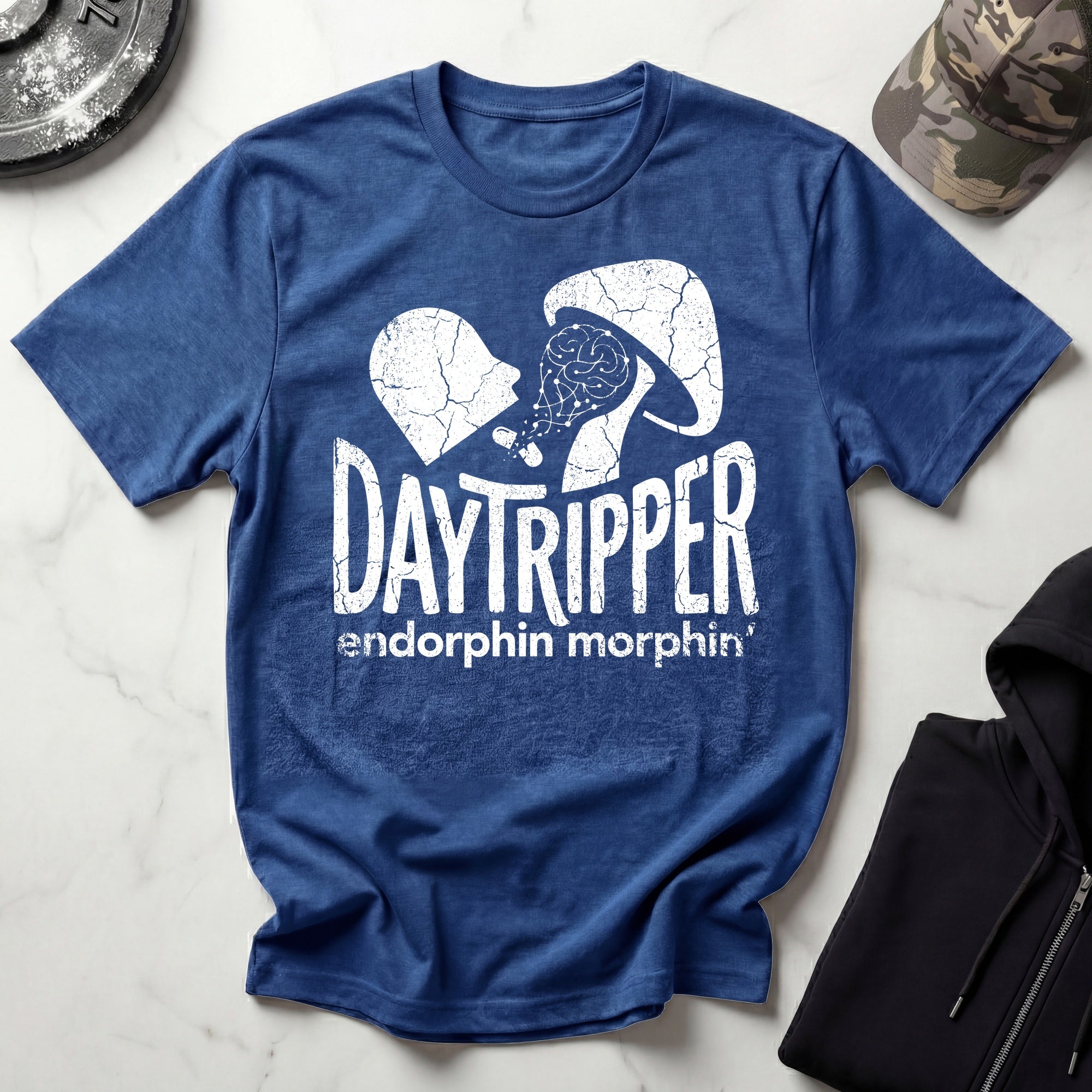 DayTripper Mushroom Microdose Morph Vintage Gym T-Shirt