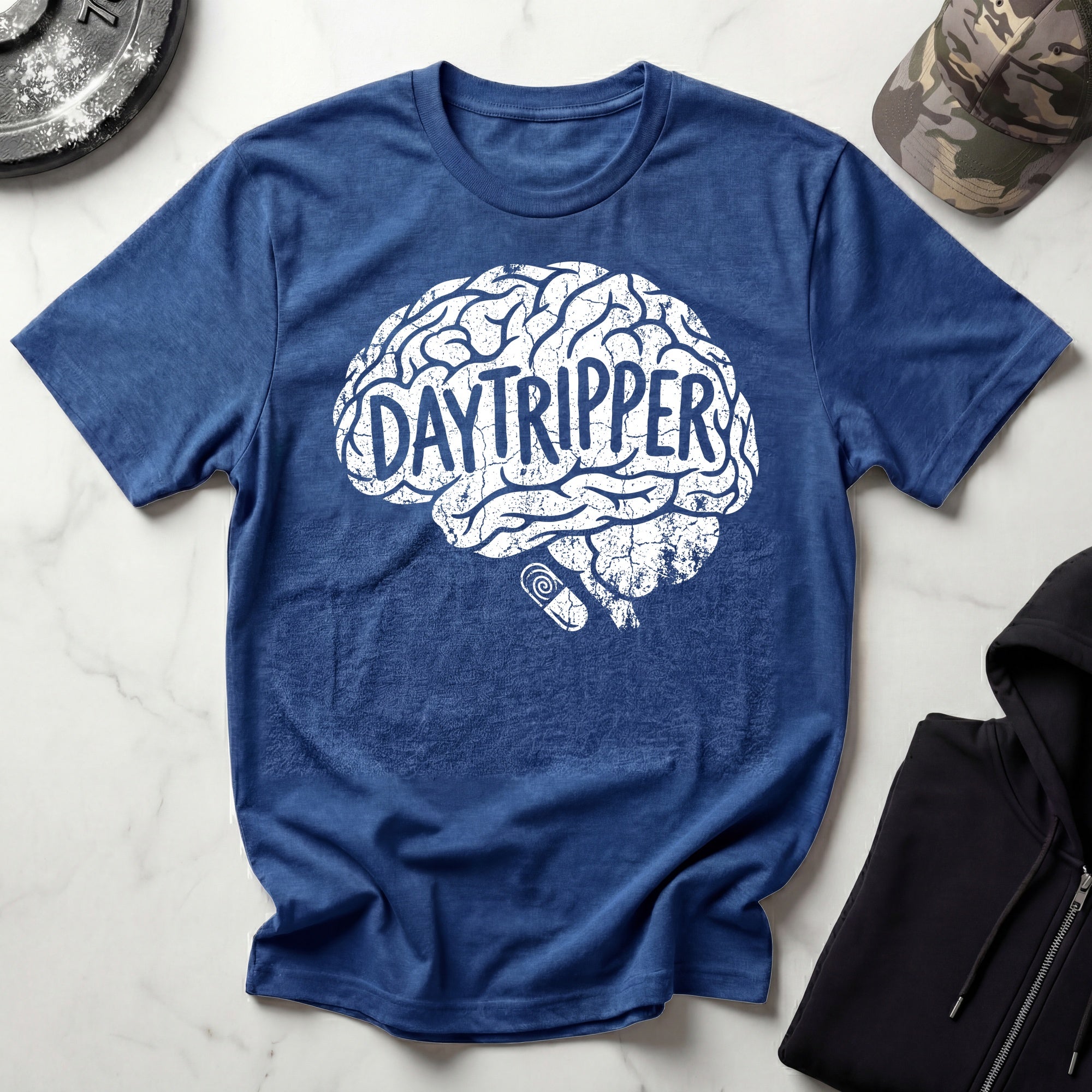 DayTrippy Mushroom Microdose Vintage Gym T-Shirt