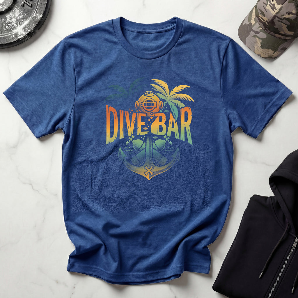 Vintage Dive Bar Gym T-Shirt