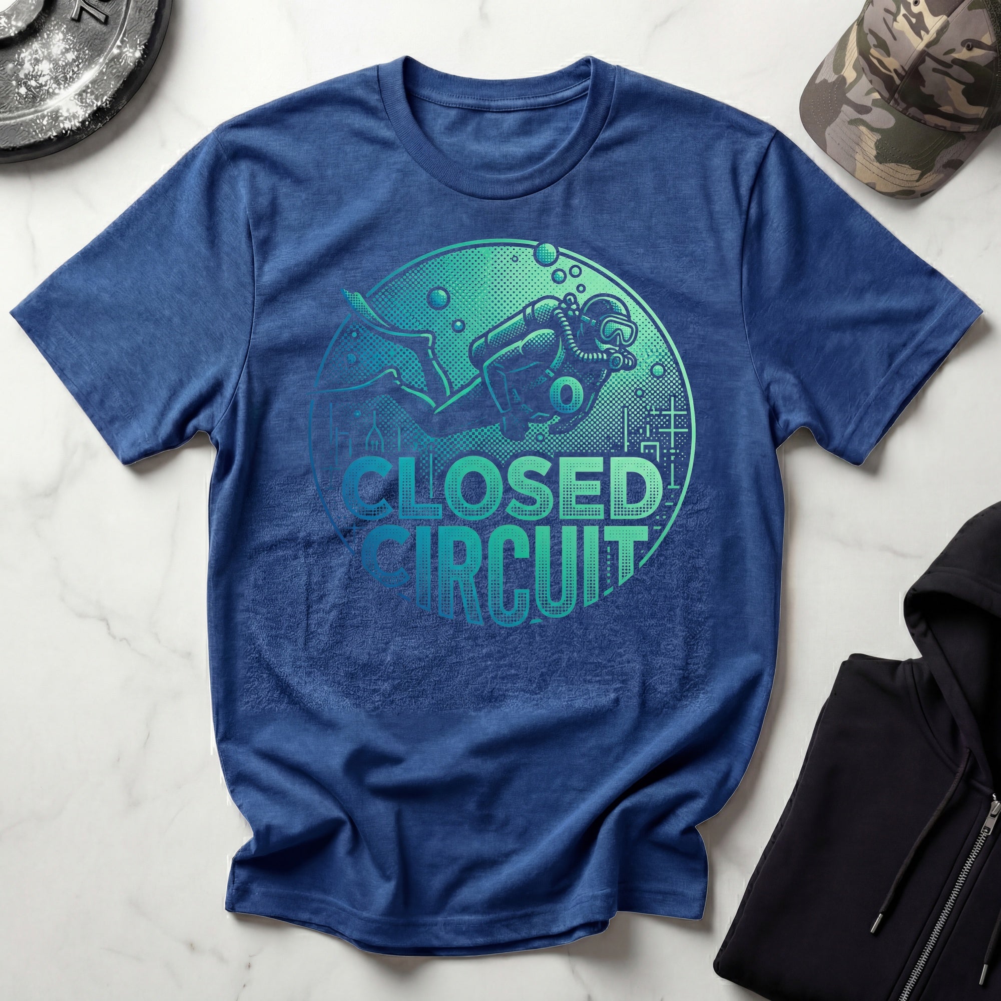 Vintage Diver Gym T-Shirt