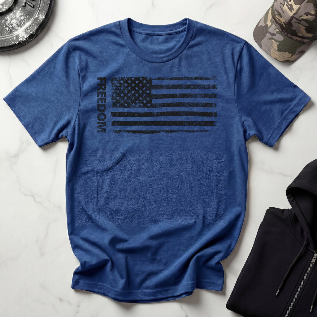 Flag Of Freedom Vintage Gym T-Shirt