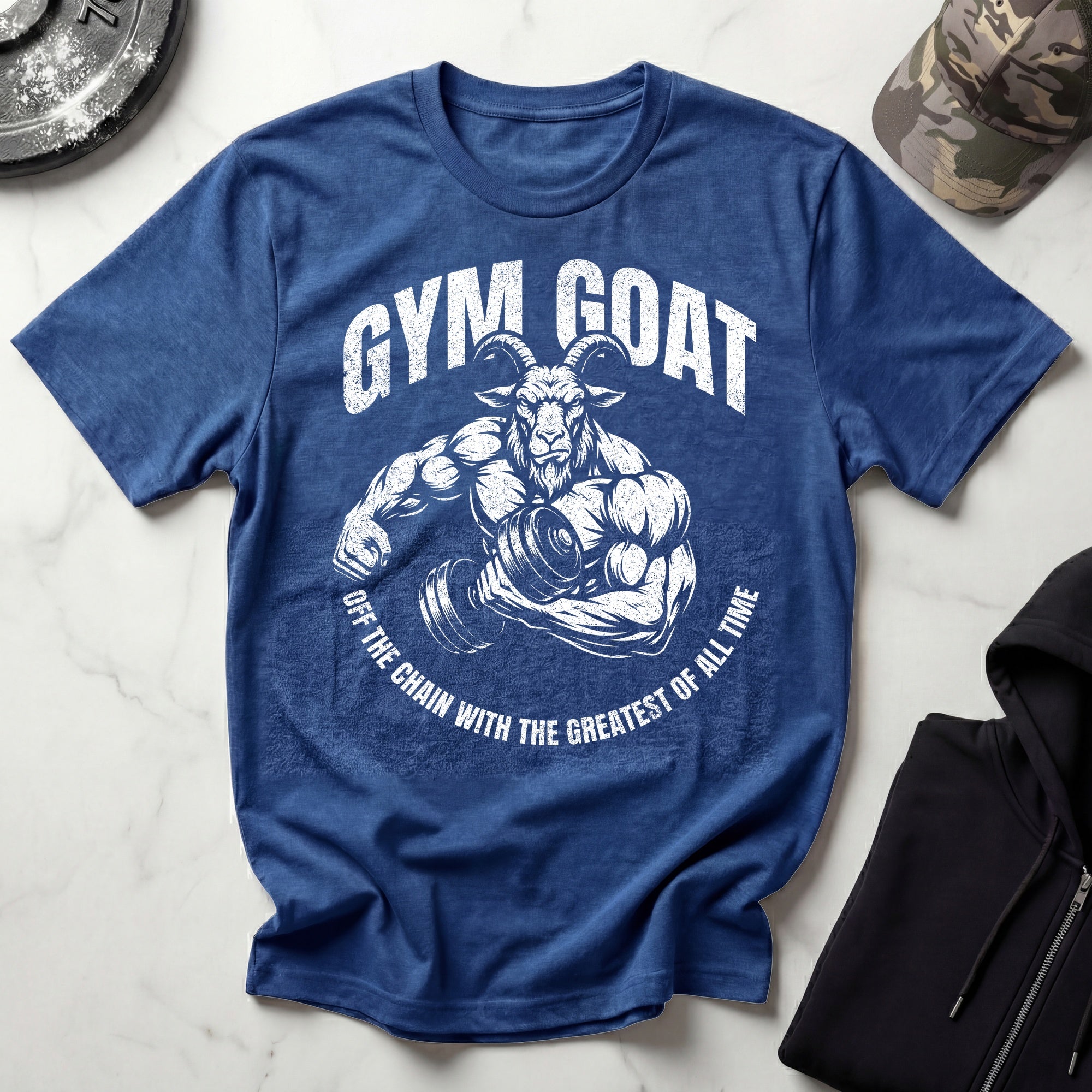 Gym GOAT Graphic Vintage Gym T-Shirt
