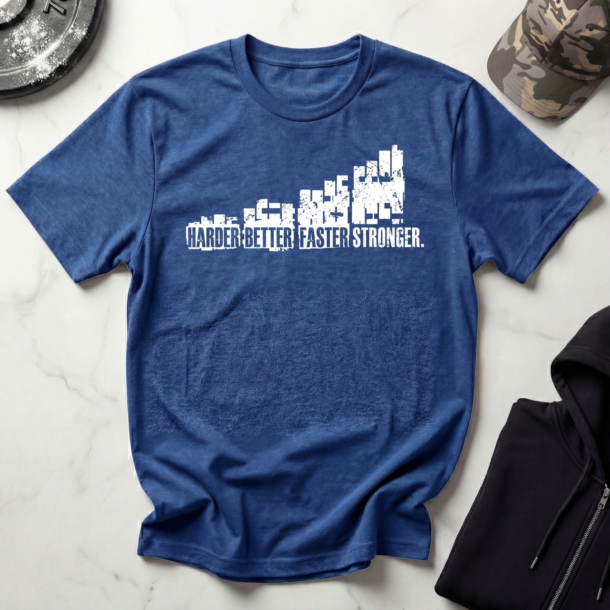 Harder Better Faster Stronger Gym Tee-Shirt