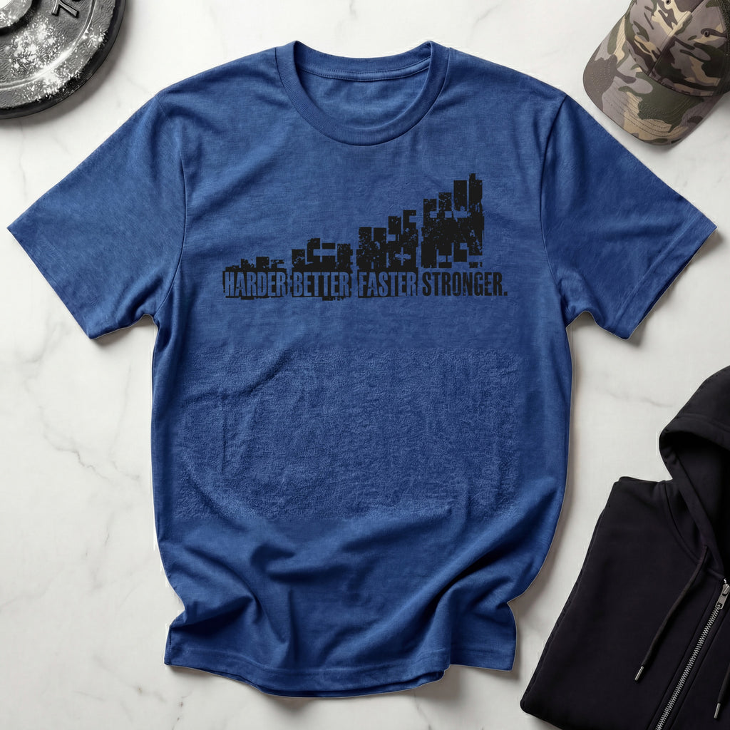 Harder Better Faster Vintage Gym T-Shirt