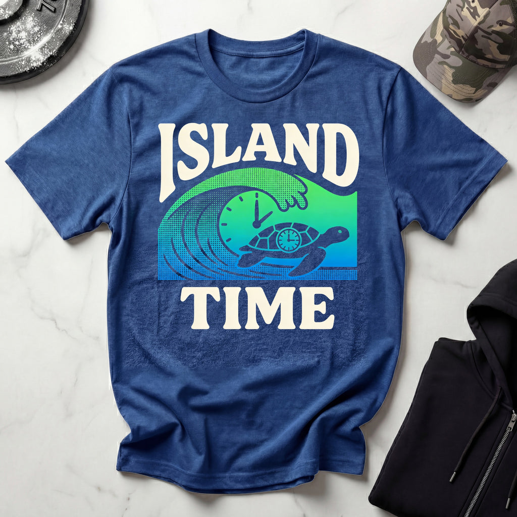 Island Time Graphic Gym T-Shirt