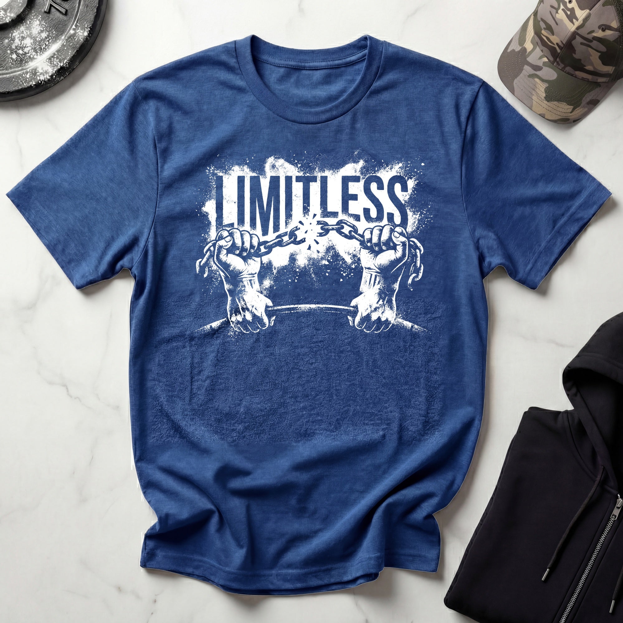Limitless Chain Train Vintage Gym T-Shirt