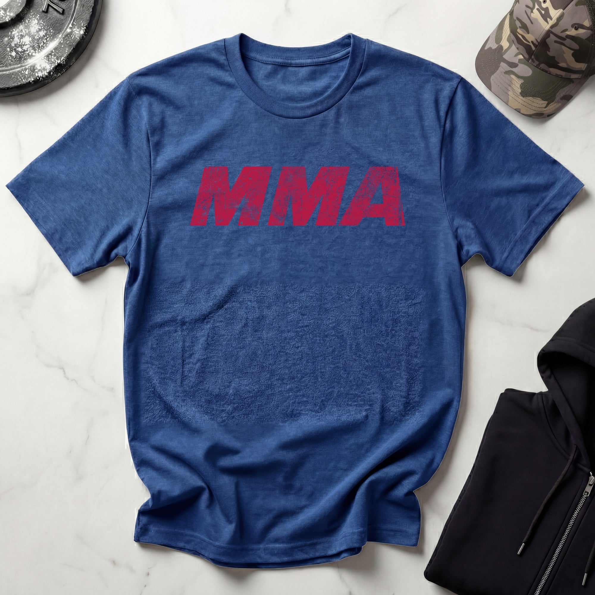 MMA Typographic Vintage Gym T-Shirt