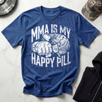 MMA Is My Happy Pill Vintage Gym T-Shirt