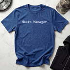 Macro Manager Typographic Gym T-Shirt