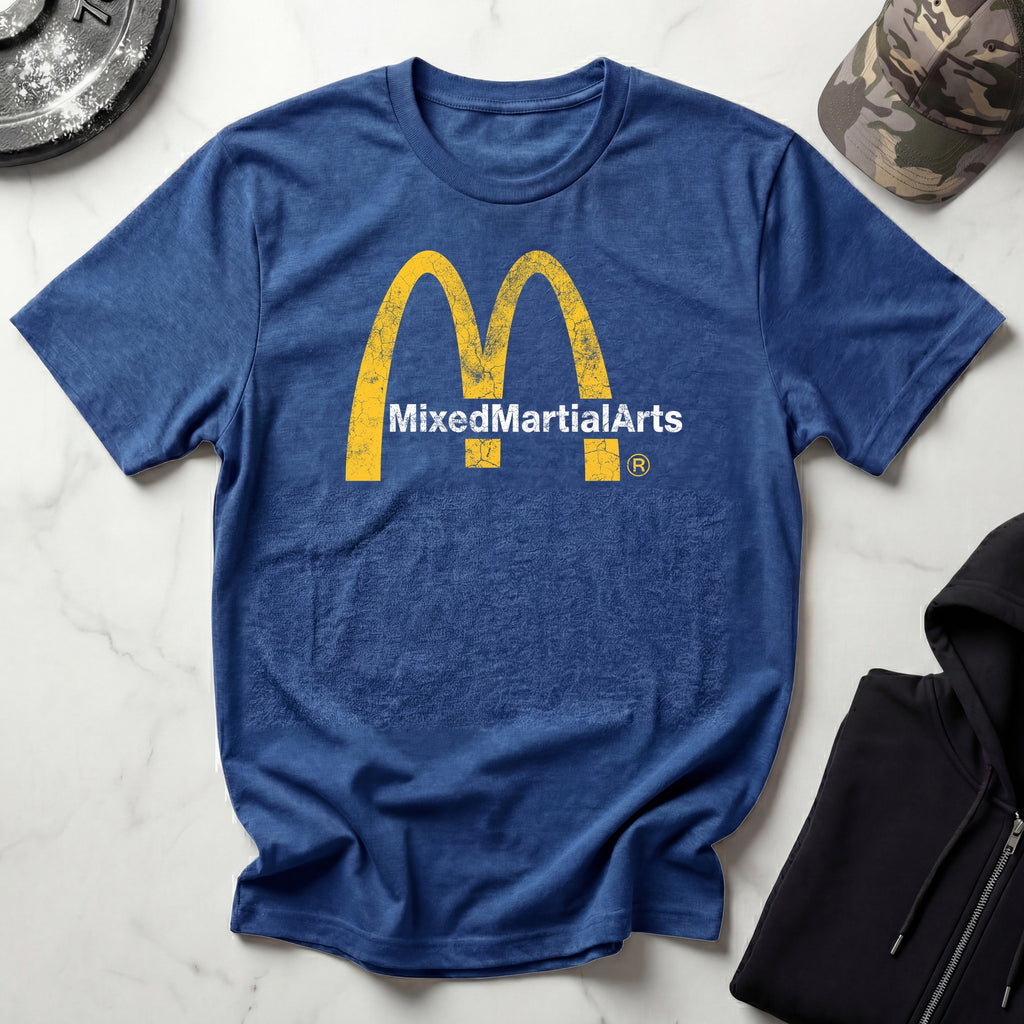 McMartialArts Graphic Vintage Gym T-Shirt