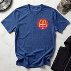 McSlays Gym Badge Graphic Vintage Gym T-Shirt