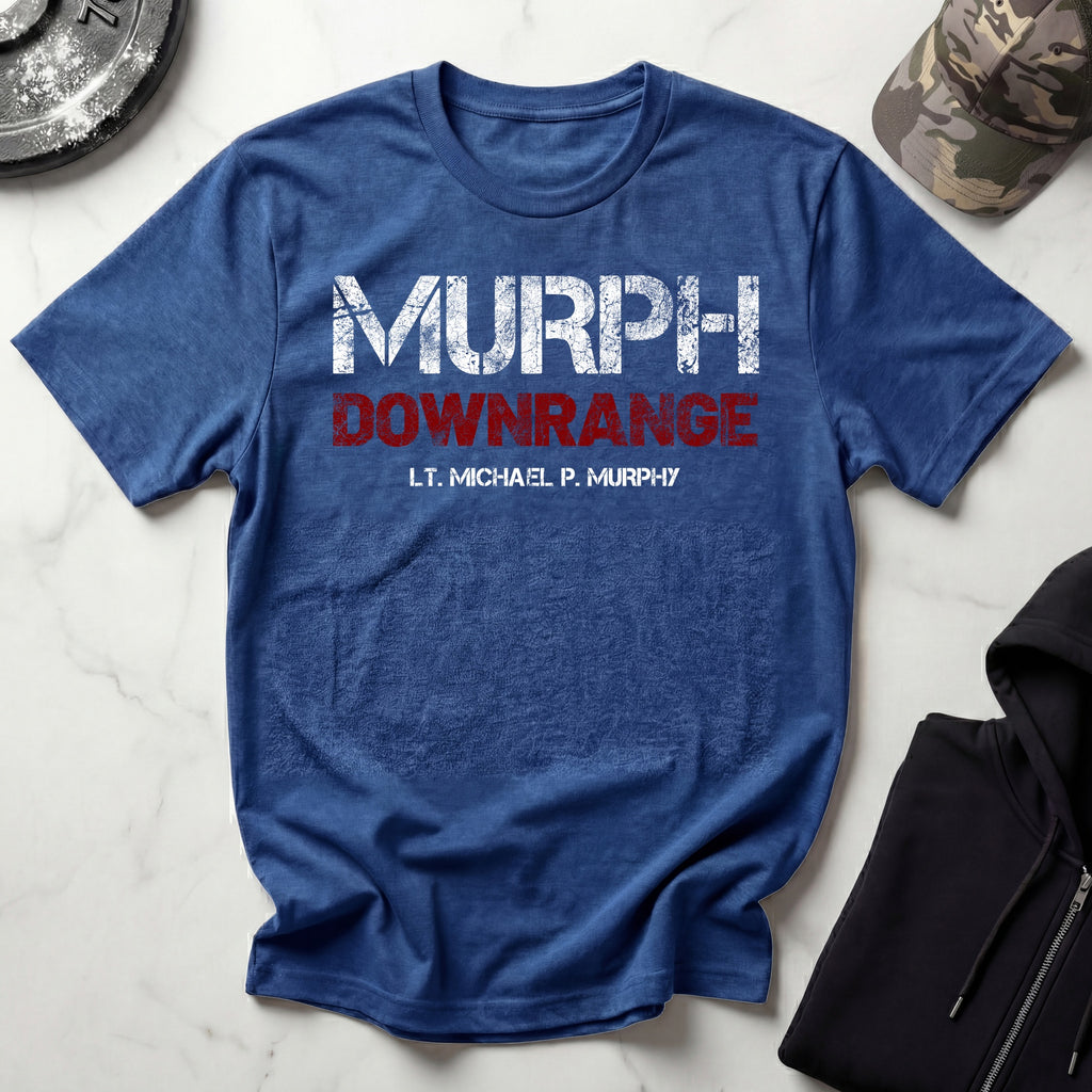 Murph Downrange Grunge Gym T-Shirt