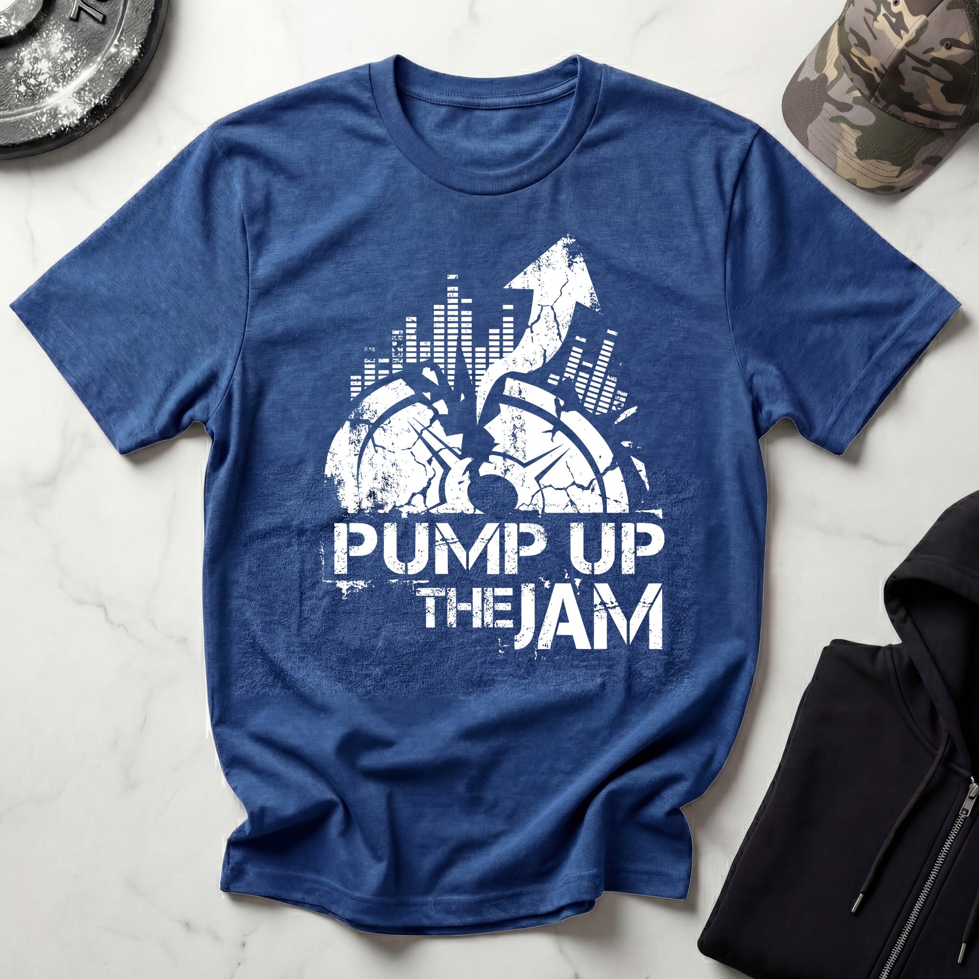 Pump Up Retro Gym Tee-Shirt