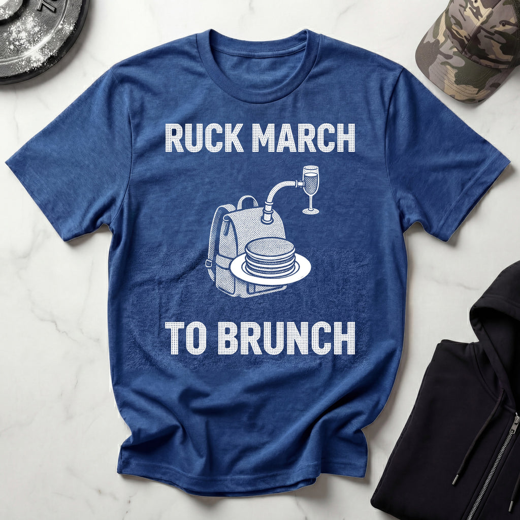 Ruck March To Brunch Gym T-Shirt