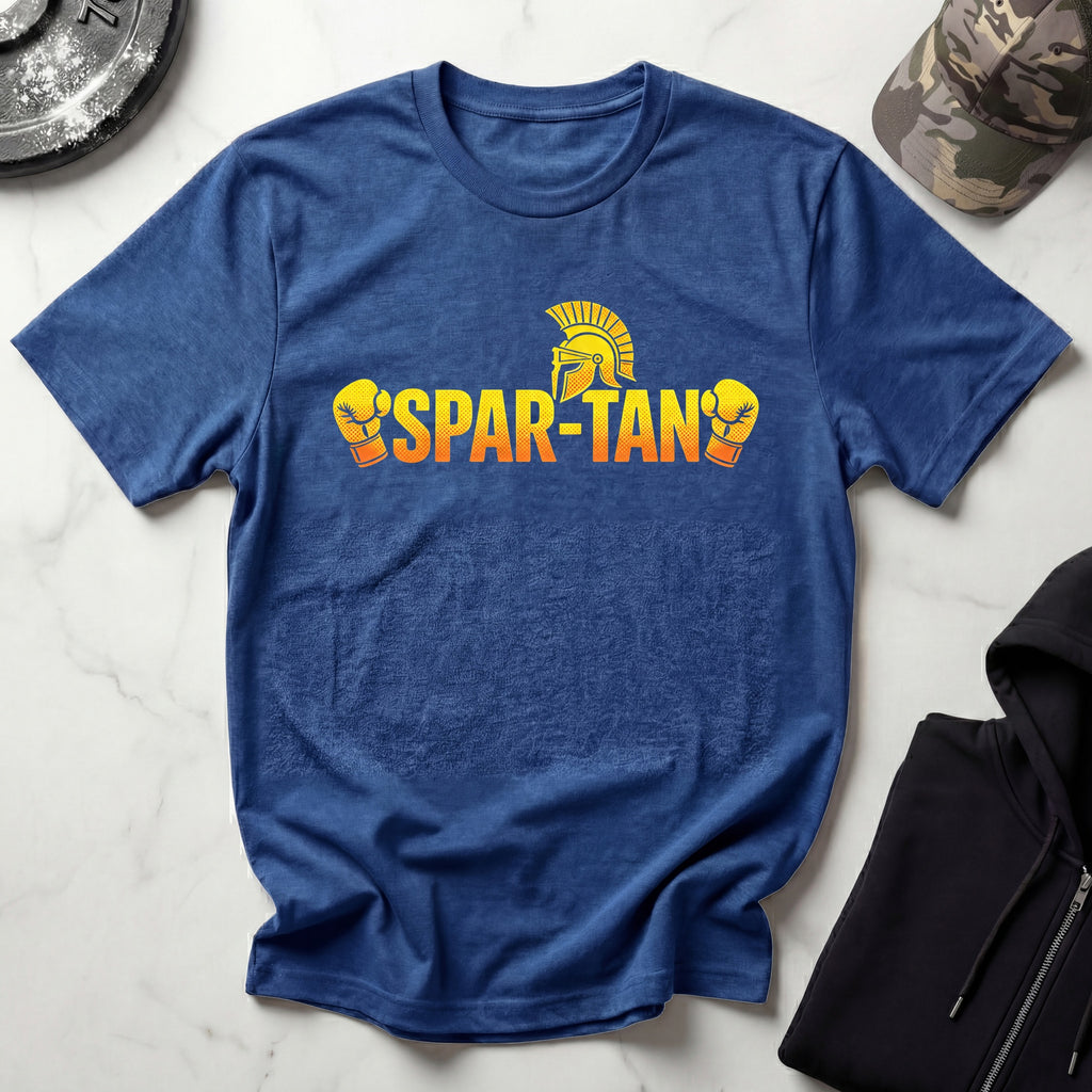 Spartan Boxing Gloves Retro Boxing Gym T-Shirt