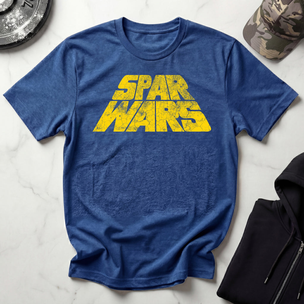 Spar Wars Humour Vintage Gym T-Shirt
