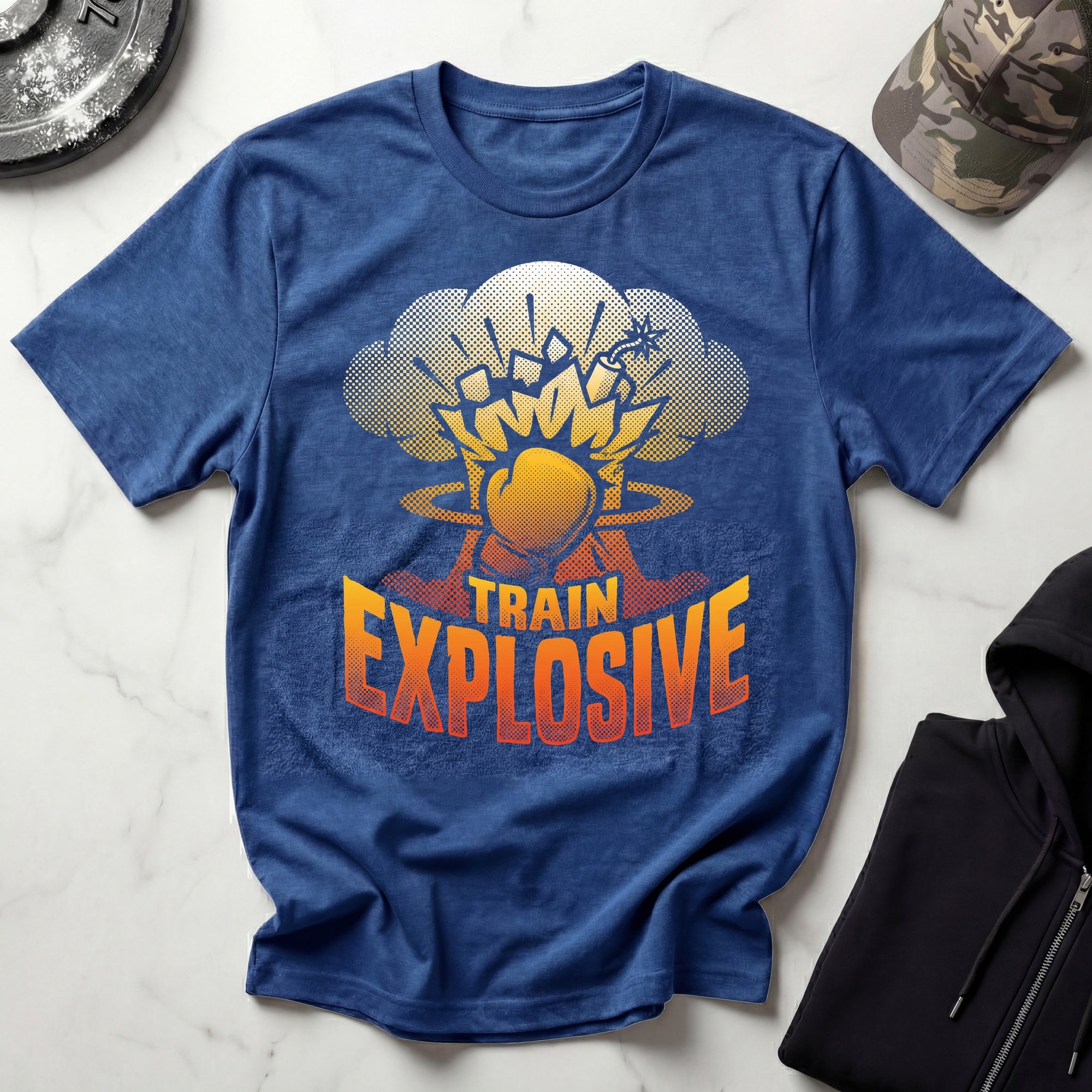 Train Explosive Boxing Gym T-Shirt