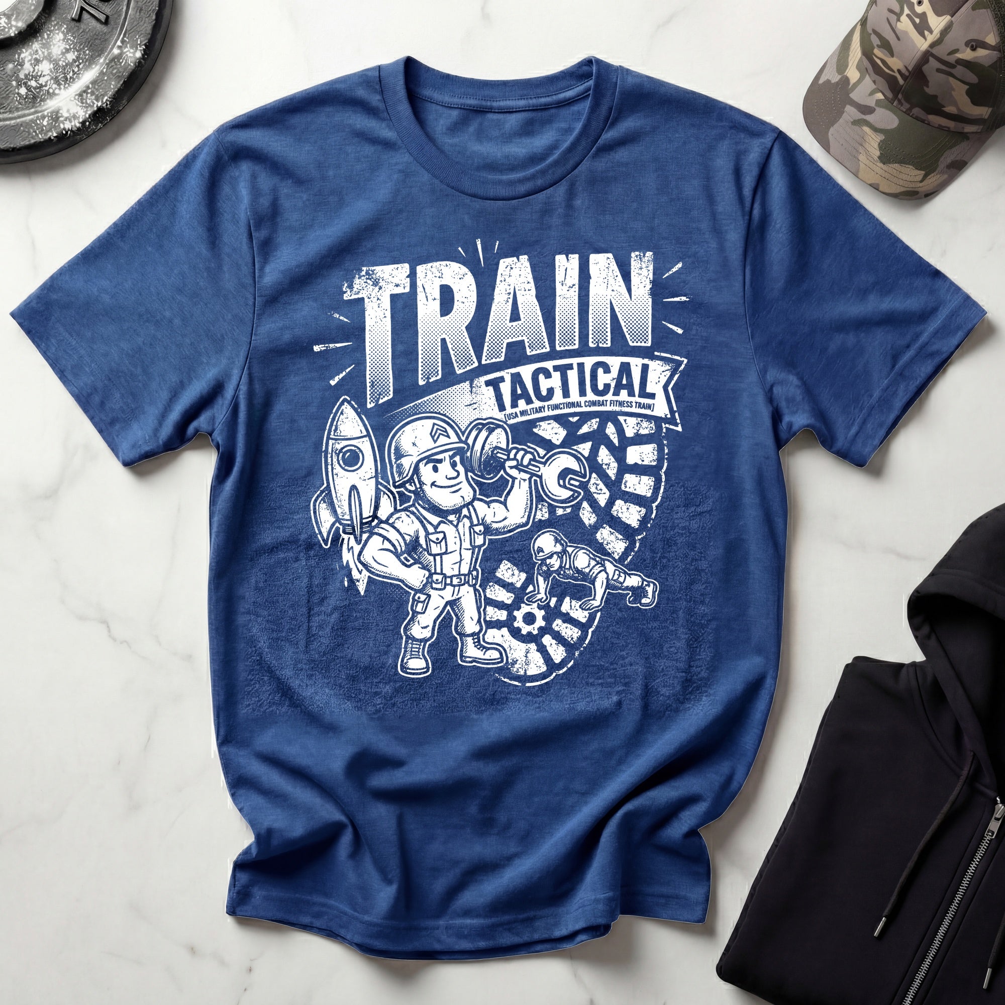 Train Tactical Boot Camp Gym T-Shirt