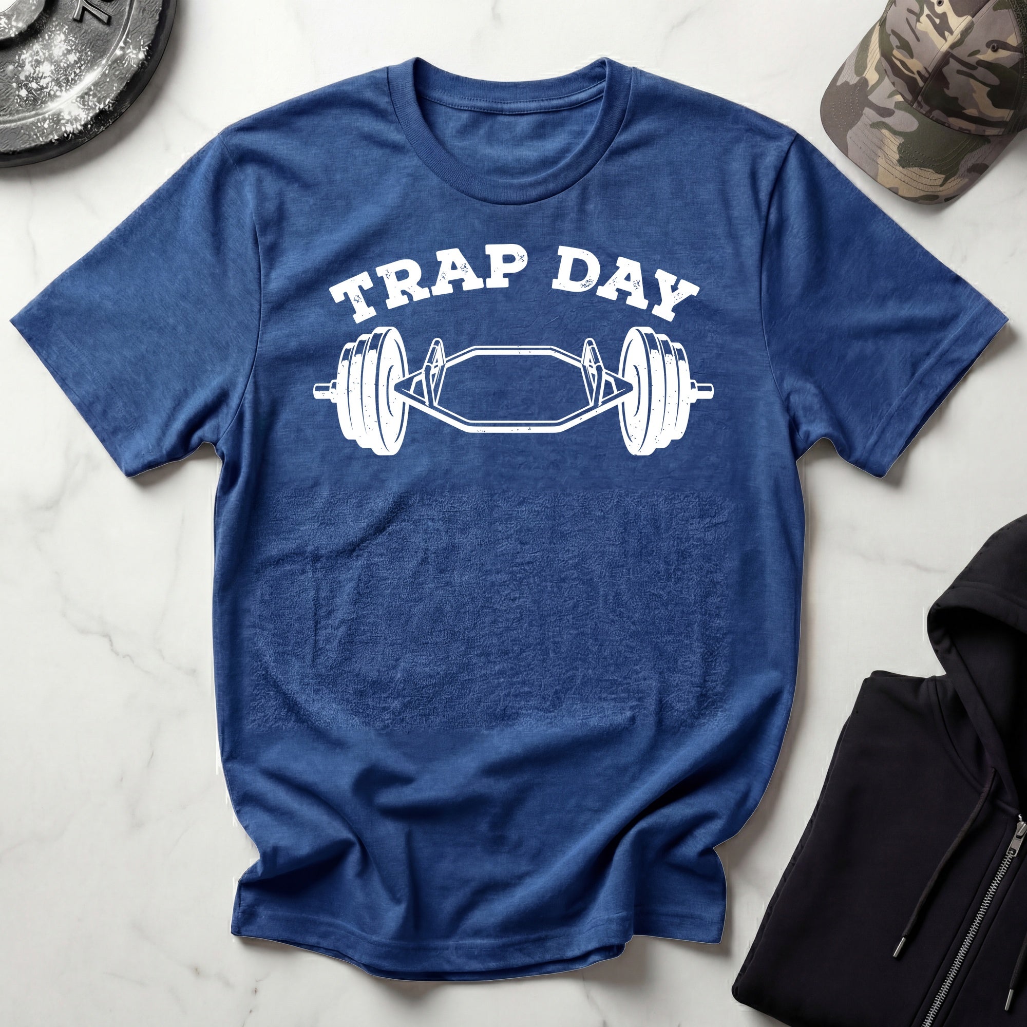 Trapezoid Workout Day Vintage Gym T-Shirt