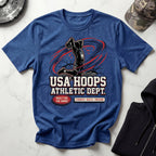 Basketball USA Hoops Gym T-Shirt