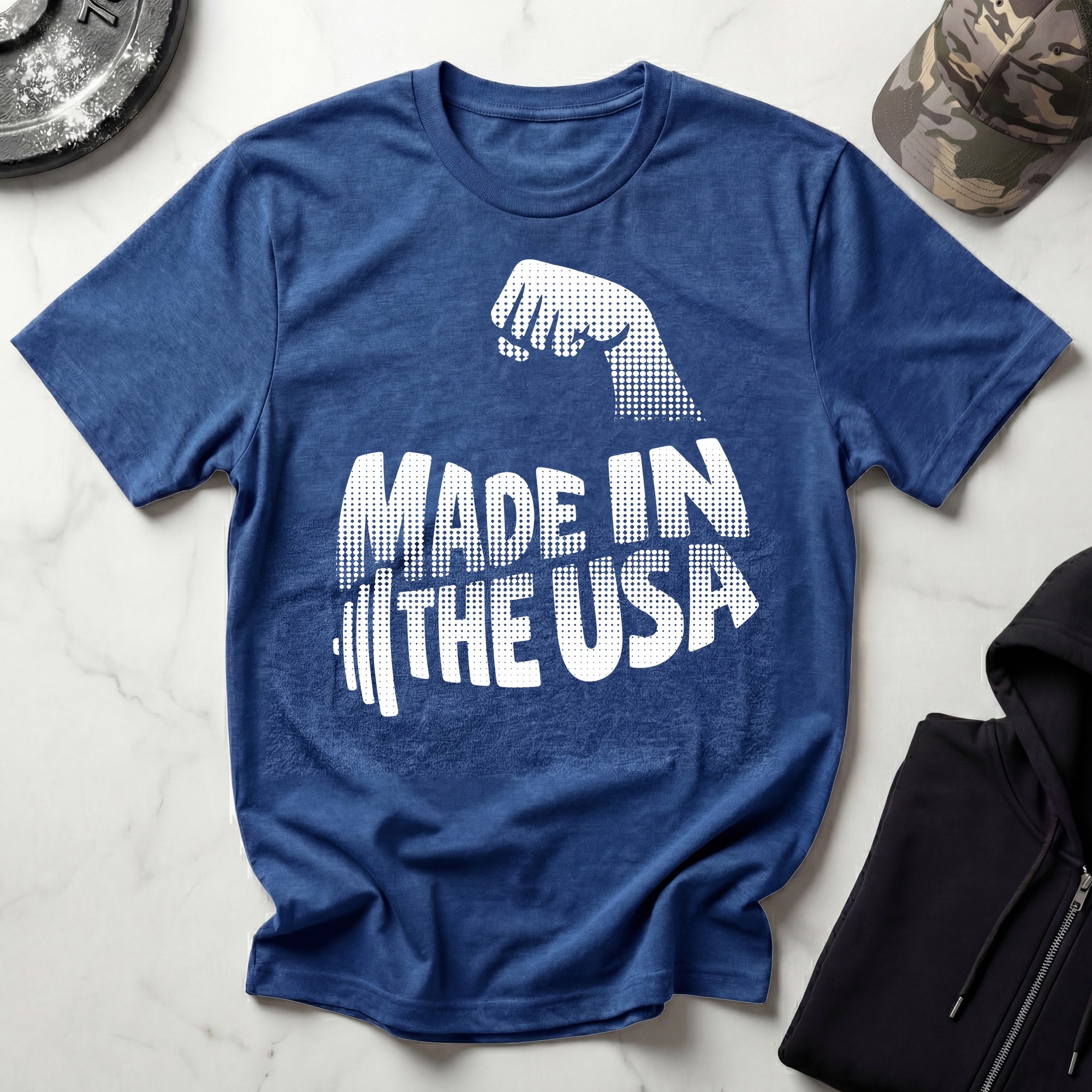 Weightlifting USA Vintage Graphic Gym T-Shirt
