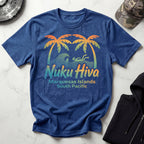 Vintage Nuku Hiva Island Gym T-Shirt