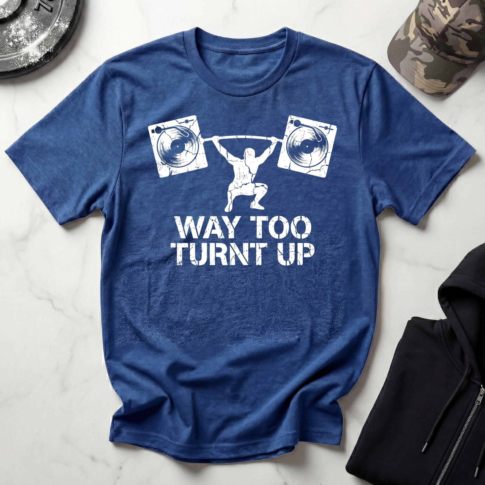 Turnt All The Way Up Vintage Gym T-Shirt