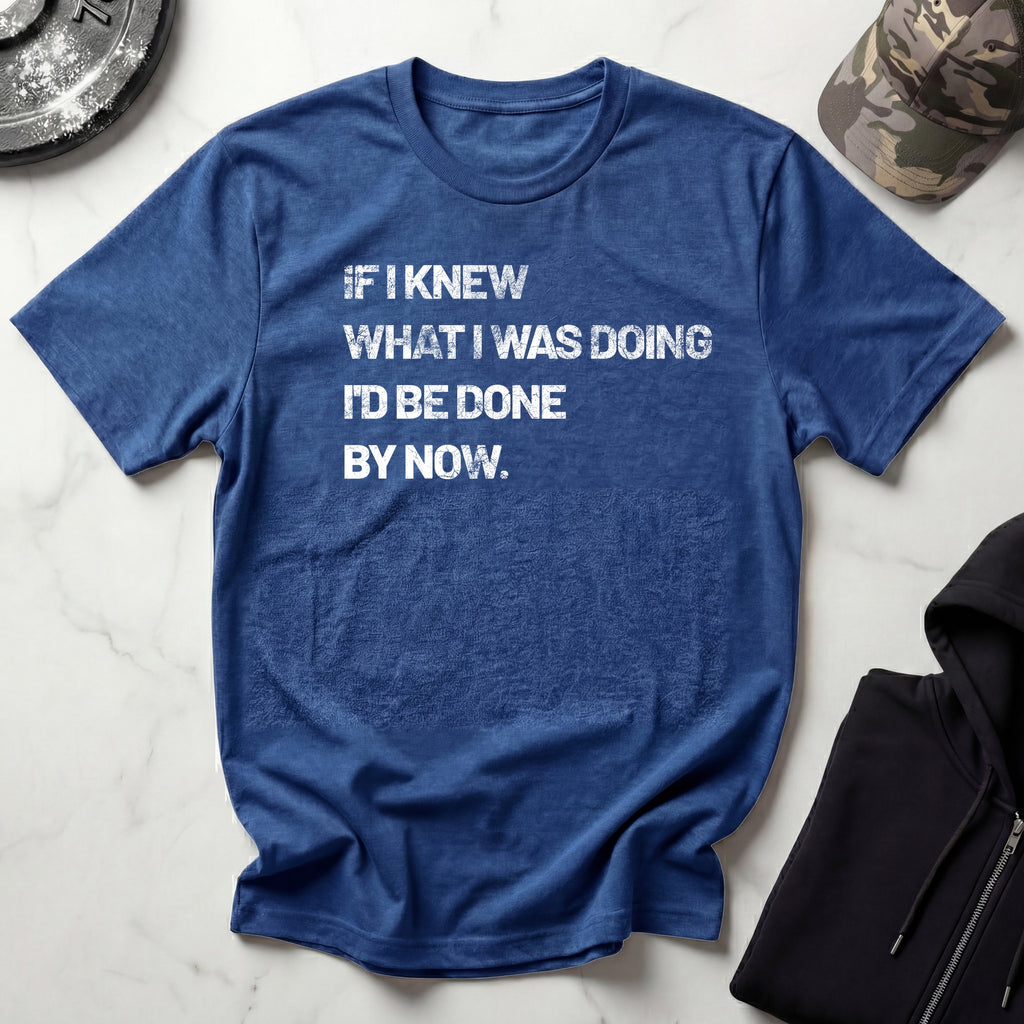 Wise Quote Typographic Retro Gym T-Shirt