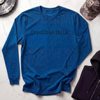 Credible Hulk Retro Long Sleeve Gym Tee
