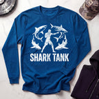 MMA Shark Tank Training Long Sleeve Gym Tee