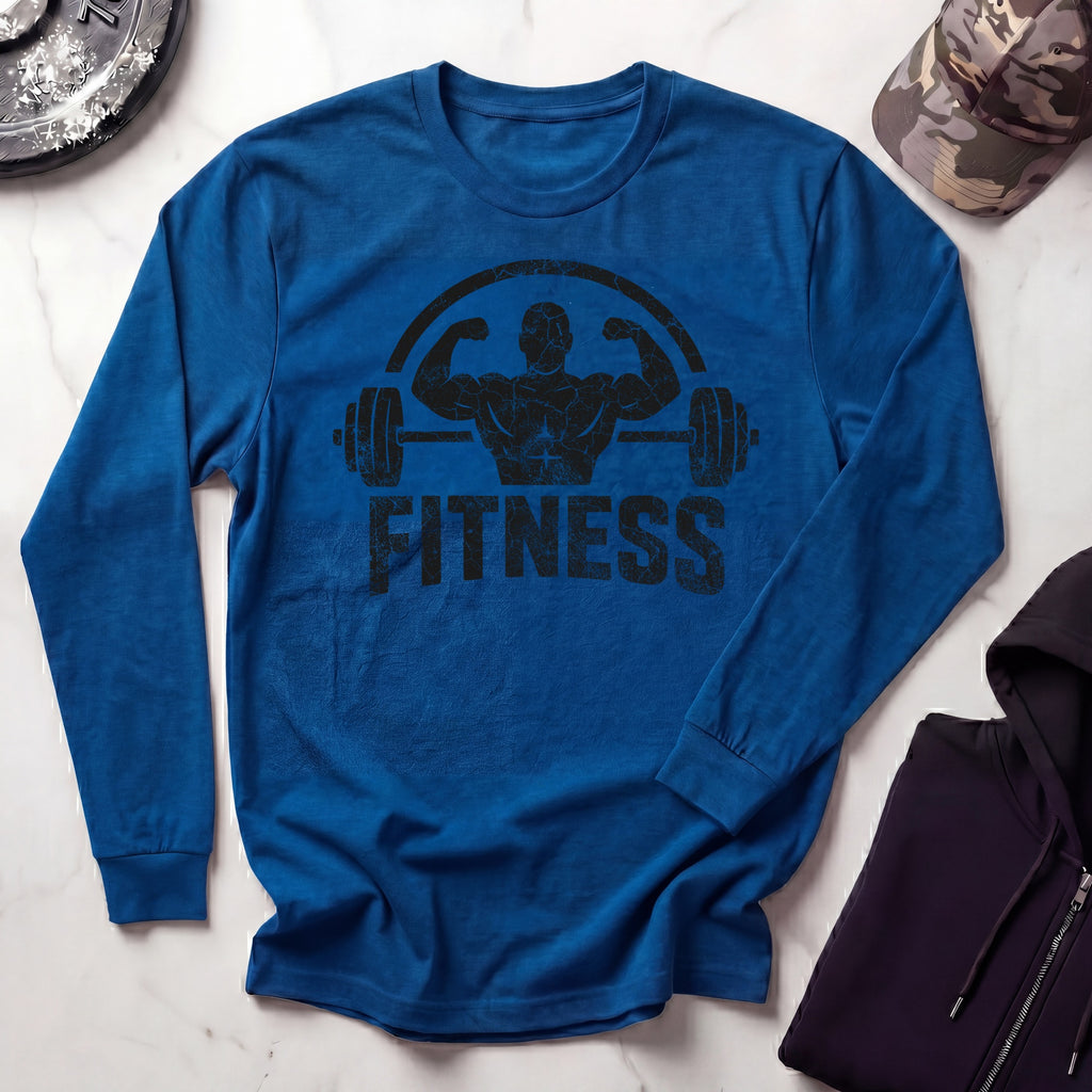 Weightlifting Fitness Long Sleeve Gym Tee