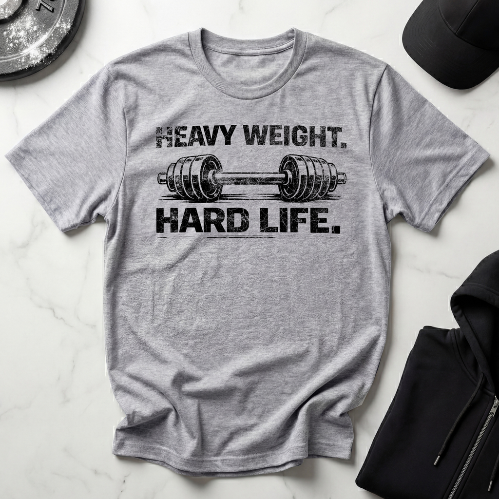Heavy Weight Hard Life Light Tee