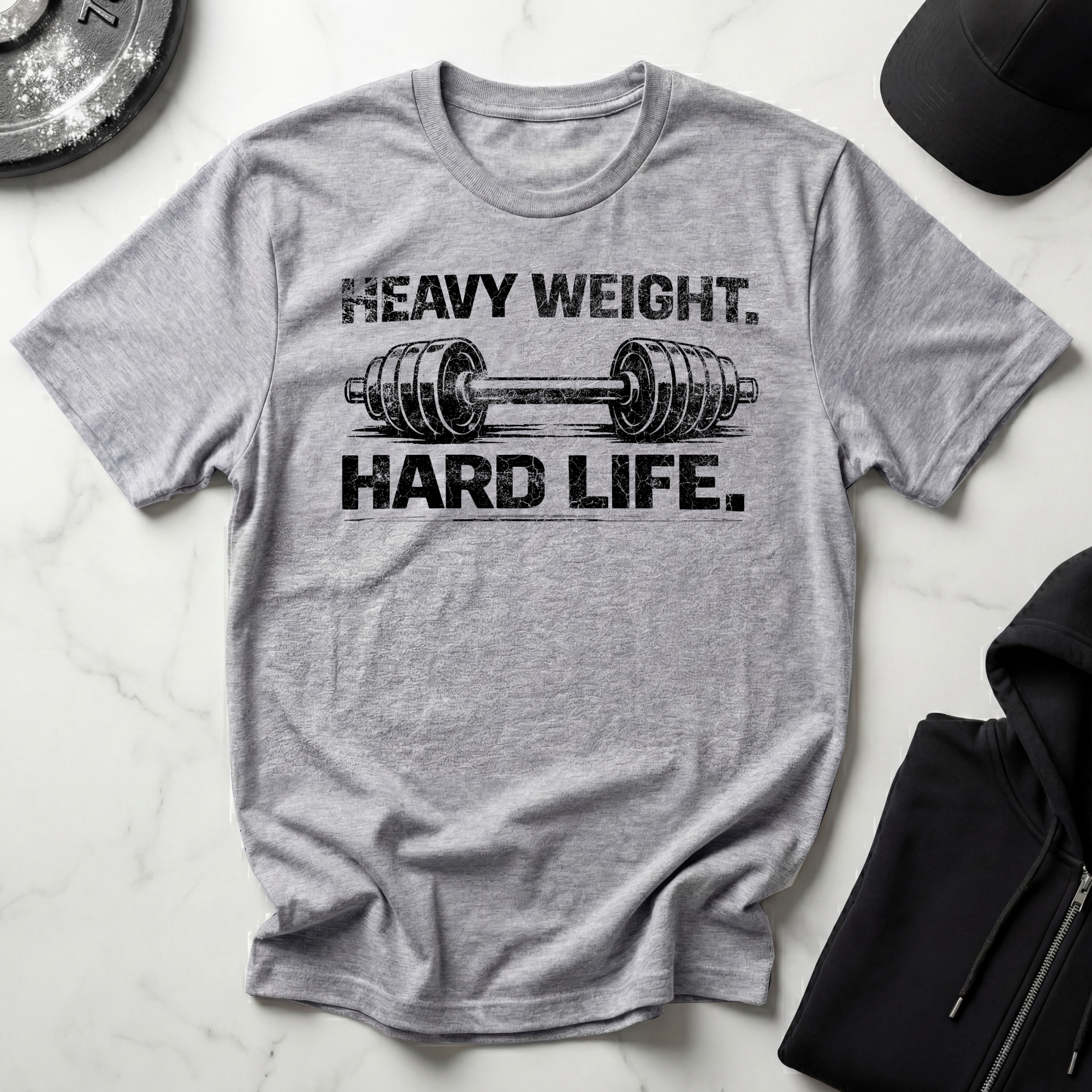 Heavy Weight Hard Life Light Tee